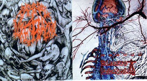 CARNAL DIAFRAGMA - Carnal Diafragma / Bizarre Embalming cover 