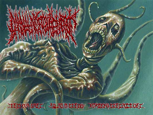 CARNAL DISFIGUREMENT - Inhuman Slamming Extermination cover 