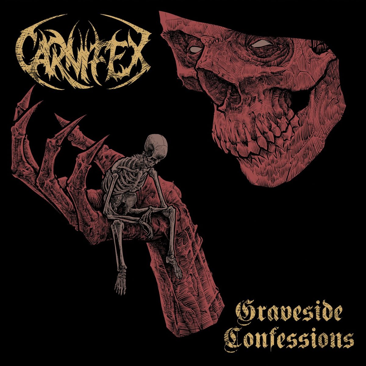 CARNIFEX - Graveside Confessions cover 