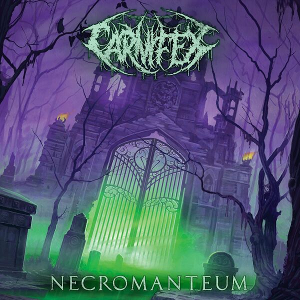 CARNIFEX - Necromanteum cover 