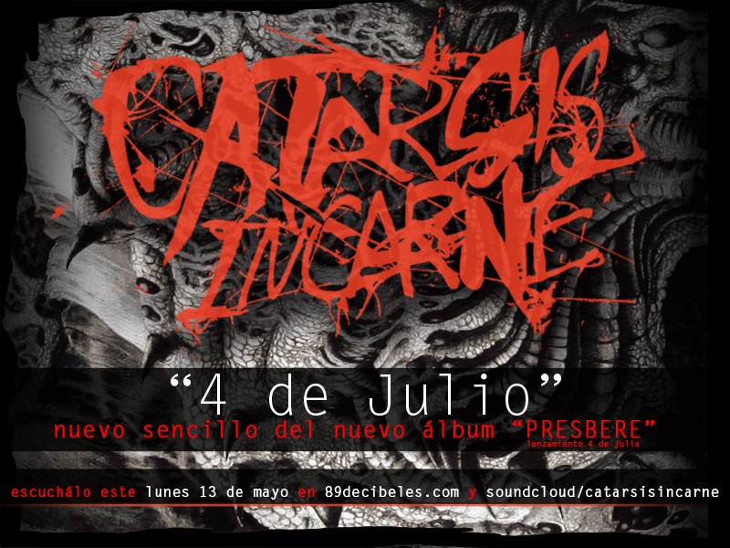 CATARSIS INCARNE - 4 de julio cover 