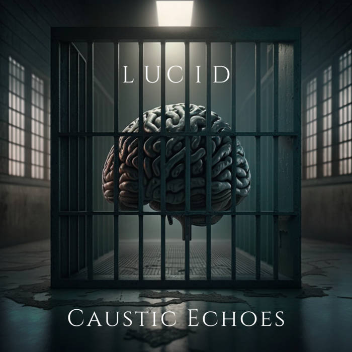 CAUSTIC ECHOES - Lucid cover 