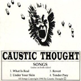 CAUSTIC THOUGHT - Demo 1990 cover 