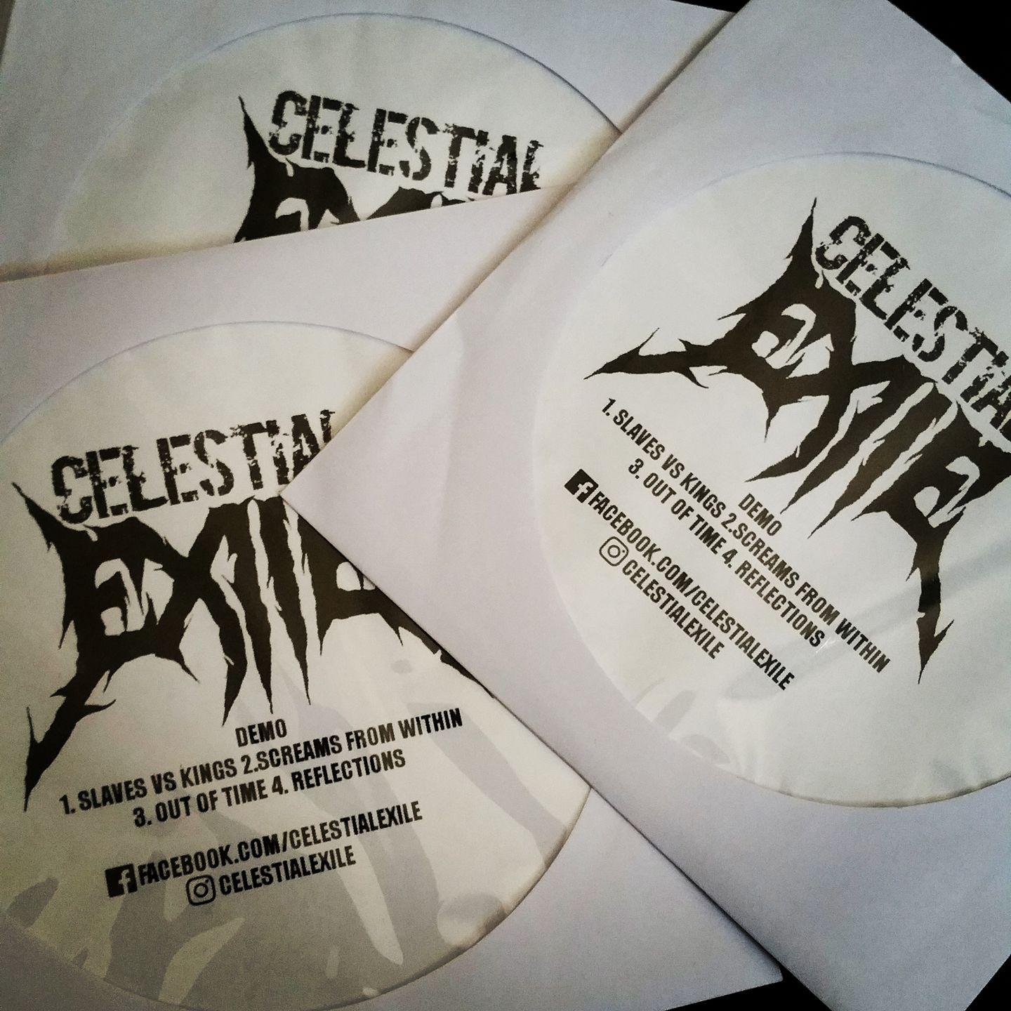CELESTIAL EXILE - Demo cover 