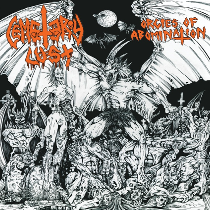 CEMETERY LUST - Orgies of Abomination cover 