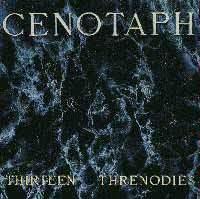 CENOTAPH - Thirteen Threnodies cover 