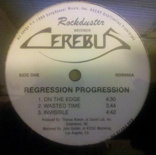 CEREBUS (NC) - Regression Progression cover 