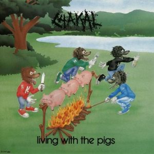 CHAKAL - Living with the Pigs cover 
