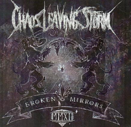 CHAOS LEAVING STORM - Broken Mirrors cover 