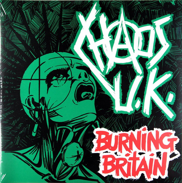 CHAOS U.K. - Burning Britain cover 