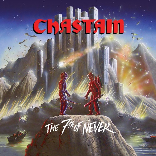 CHASTAIN - The 7th of Never cover 