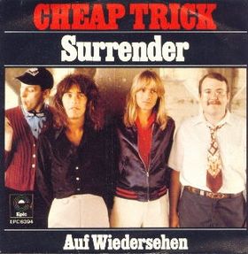 CHEAP TRICK - Surrender cover 