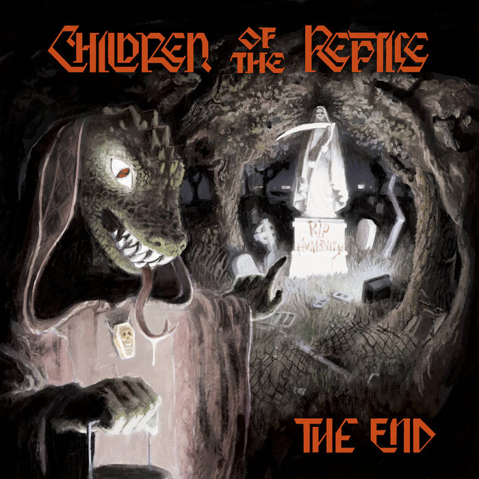 CHILDREN OF THE REPTILE - The End cover 