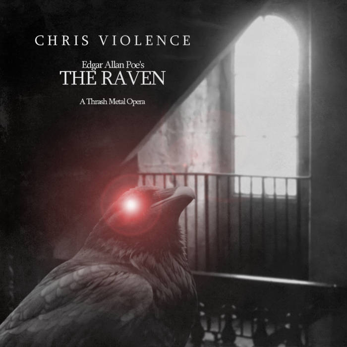CHRIS VIOLENCE - The Raven cover 