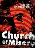 CHURCH OF MISERY - Live in Red, Eurotour 2005 cover 