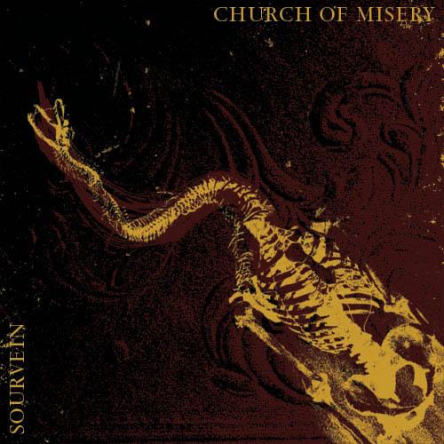 CHURCH OF MISERY - Sourvein / Church of Misery cover 