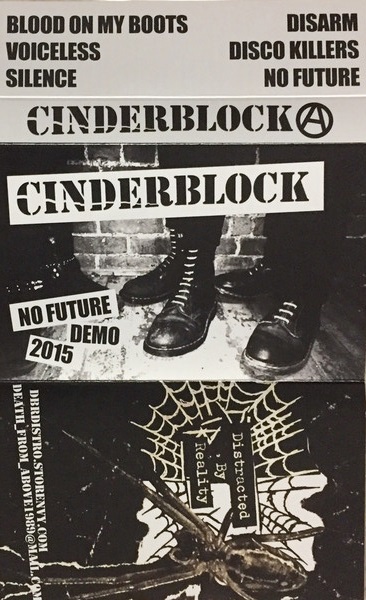 CINDERBLOCK - No Future Demo 2015 cover 