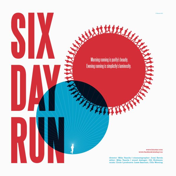 CIRCLE - Six Day Run cover 