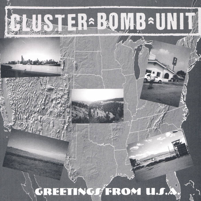 CLUSTER BOMB UNIT - Greetings From U​.​S​.​A. cover 