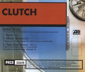 CLUTCH - Immortal cover 
