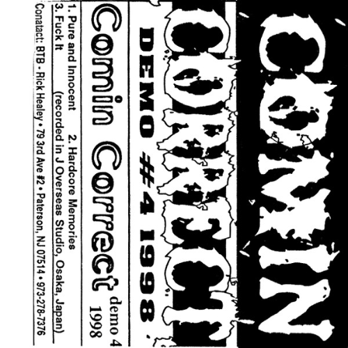 COMIN' CORRECT - Demo #4 1998 cover 