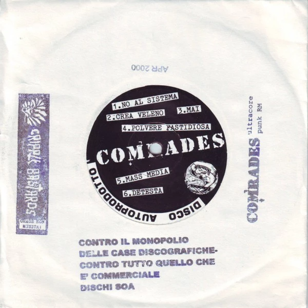 COMRADES - Cripple Bastards / Comrades cover 