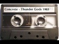 CONCRETE - Thunder Gods cover 