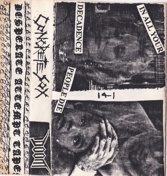 CONCRETE SOX - Live 11/26/88 cover 