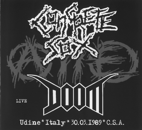 CONCRETE SOX - Live Udine * Italy * 30.03.1989 * C.S.A. cover 