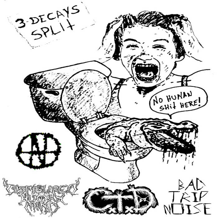 CONSUMED TO DEATH - 3 Decays Split cover 