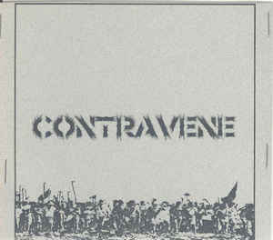 CONTRAVENE - Contravene cover 