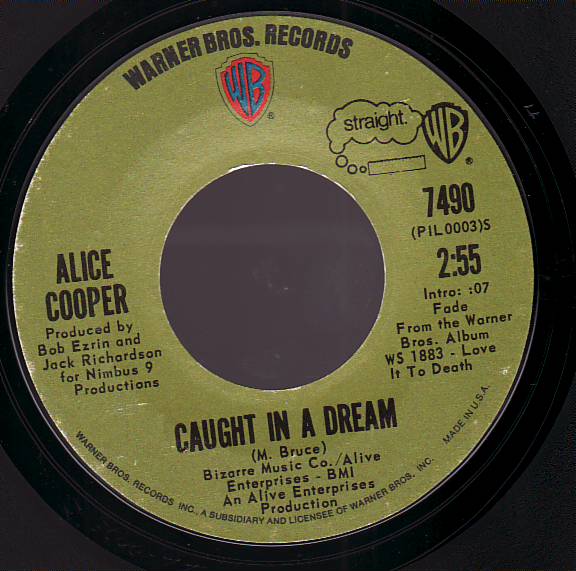ALICE COOPER - Caught In A Dream cover 