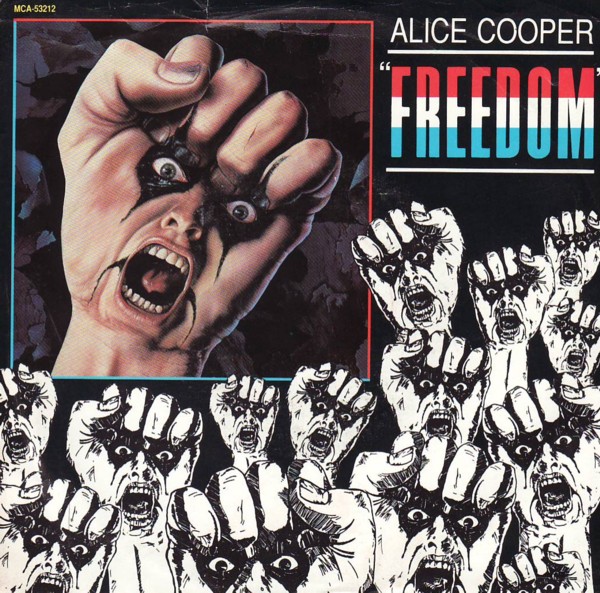 ALICE COOPER - Freedom cover 