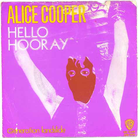 ALICE COOPER - Hello Hooray cover 