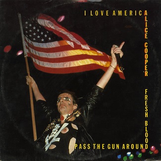 ALICE COOPER - I Love America cover 