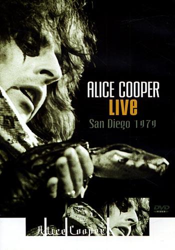 ALICE COOPER - Live In San Diego 1979 cover 