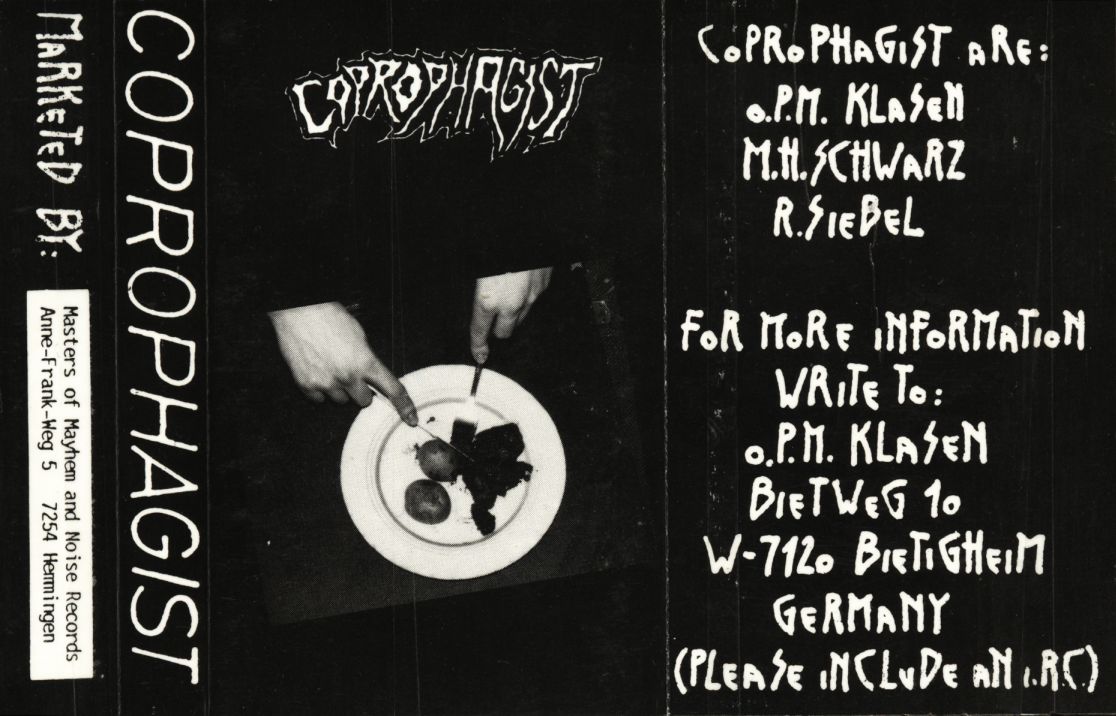 COPROPHAGIST - Coprophagist cover 