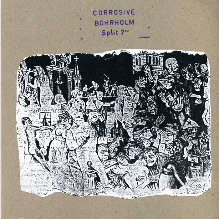 CORROSIVE (BW) - Corrosive / Bohrholm cover 