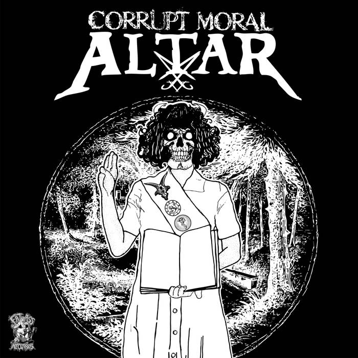CORRUPT MORAL ALTAR - Hicks Kinison / Corrupt Moral Altar cover 