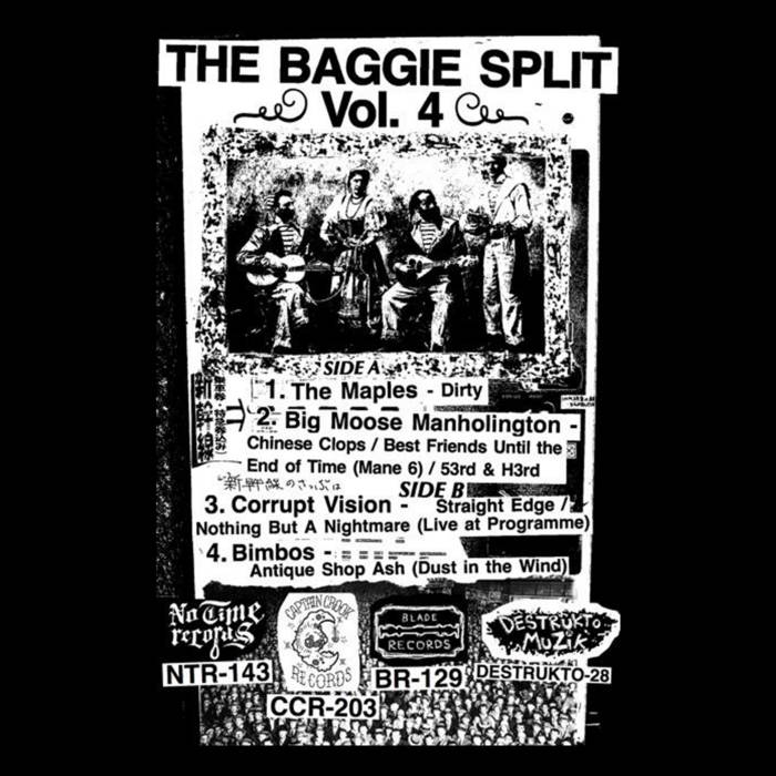 CORRUPT VISION - The Baggie Split Vol. 4 cover 