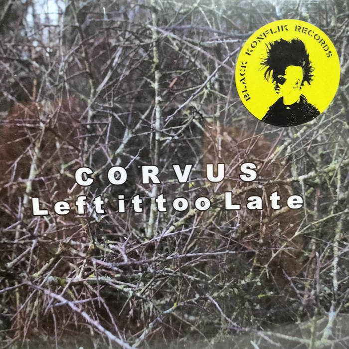 CORVUS - Left It Too Late cover 