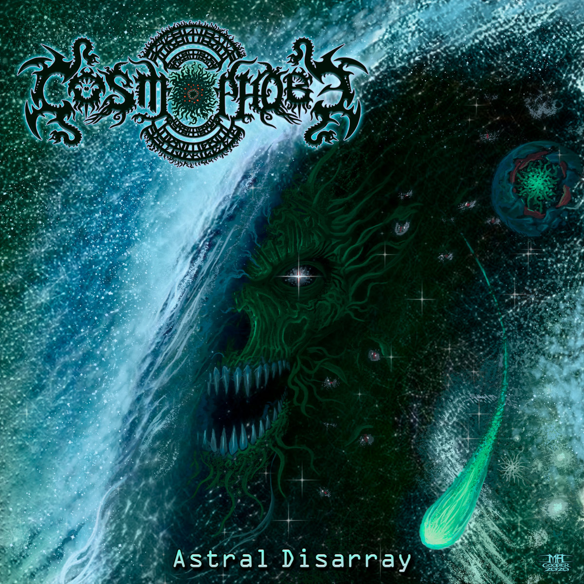 COSMOPHOBE - Astral Disarray cover 