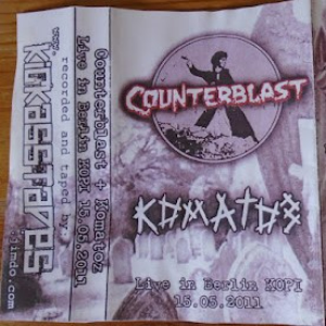 COUNTERBLAST - Live In Berlin in KOPI 15.05.2011 cover 