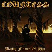COUNTESS - Blazing Flames of War cover 