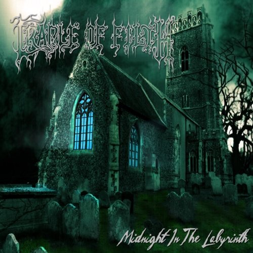 CRADLE OF FILTH - Midnight in the Labyrinth cover 