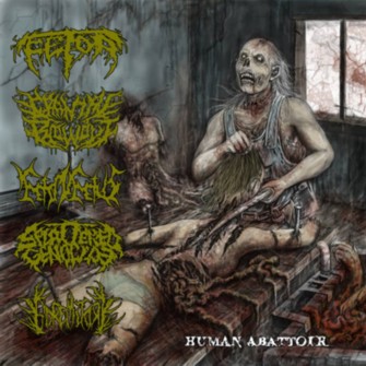 CRANIAL BLOWOUT - Human Abattoir cover 