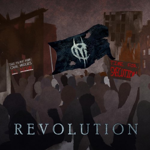CRAWLING MANIFEST - Revolution cover 