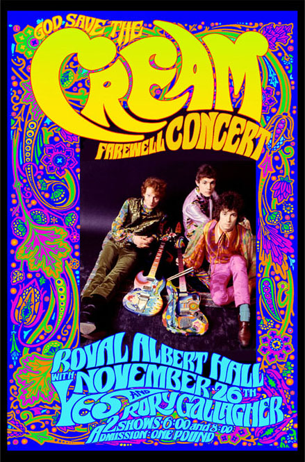 CREAM - Farewell Concert cover 