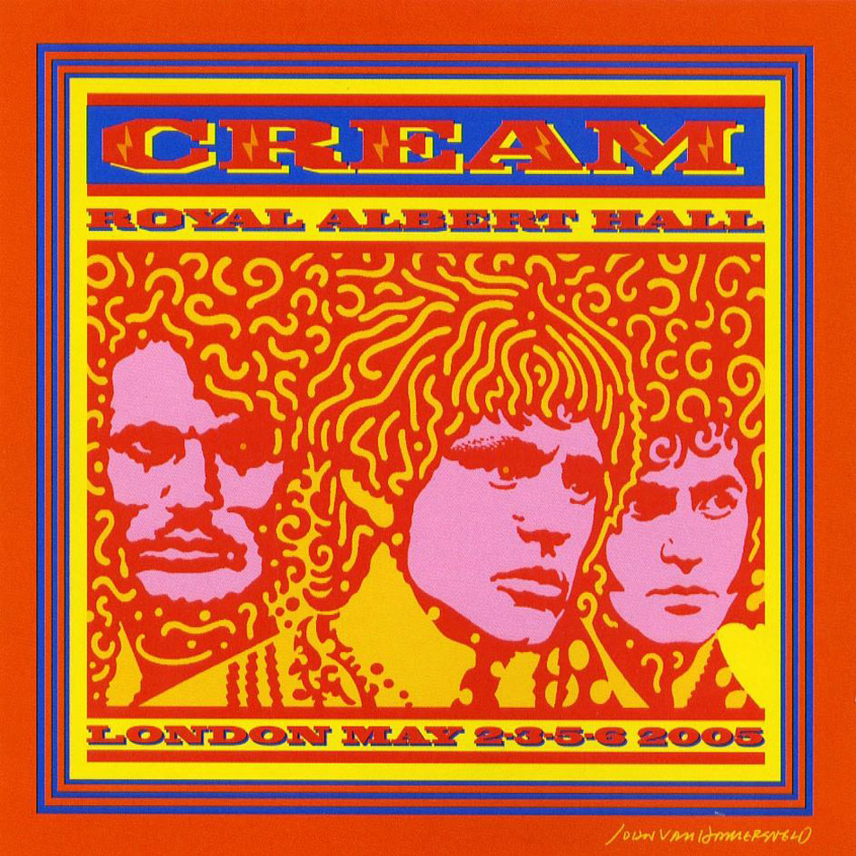 CREAM - Royal Albert Hall London May 2-3-5-6 2005 cover 