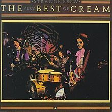 CREAM - Strange Brew: The Very Best Of Cream cover 